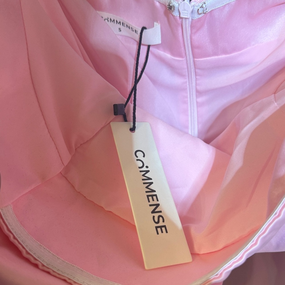 Commense Pink Strapless Maxi Dress - Picture 5 of 6